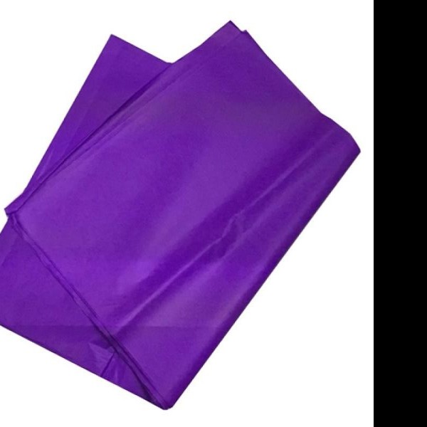 PAPEL CHINA 50X75 CM. MORADO PZA